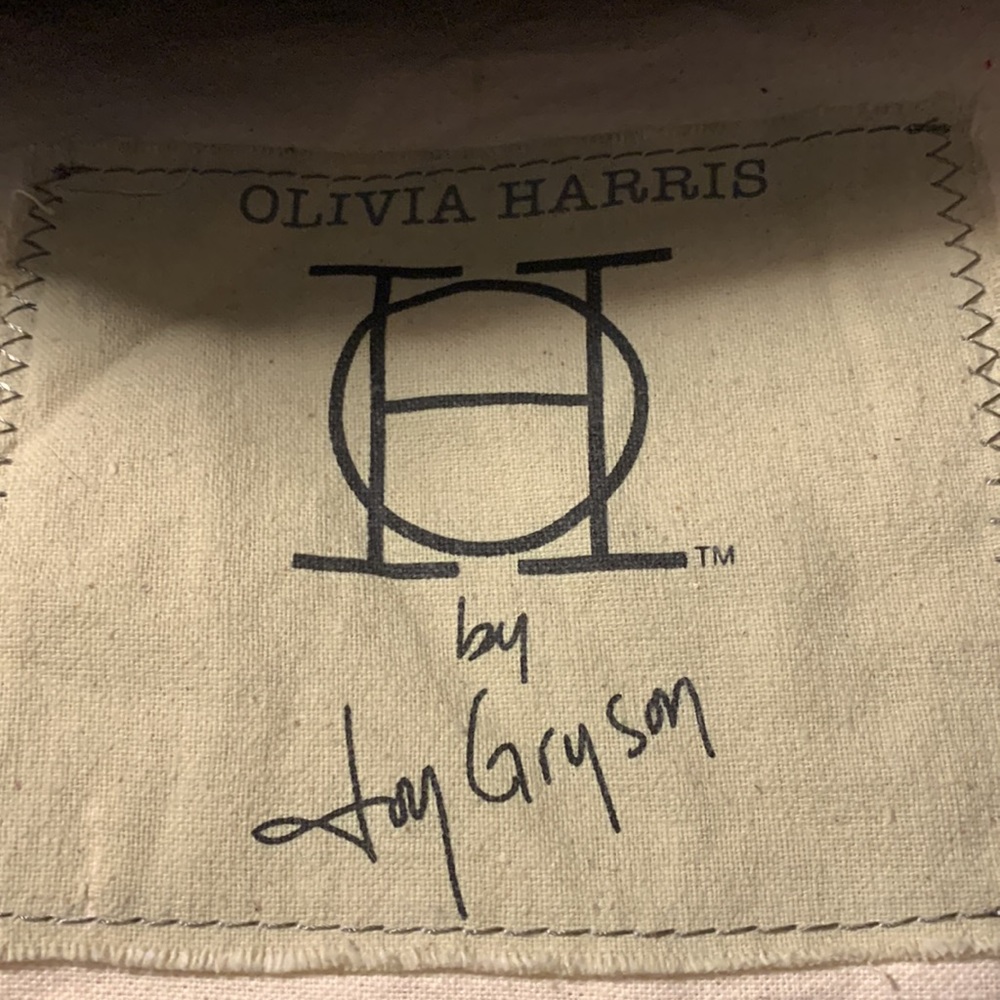 Olivia Harris Python/Snakeskin Textured Satchel - image 7